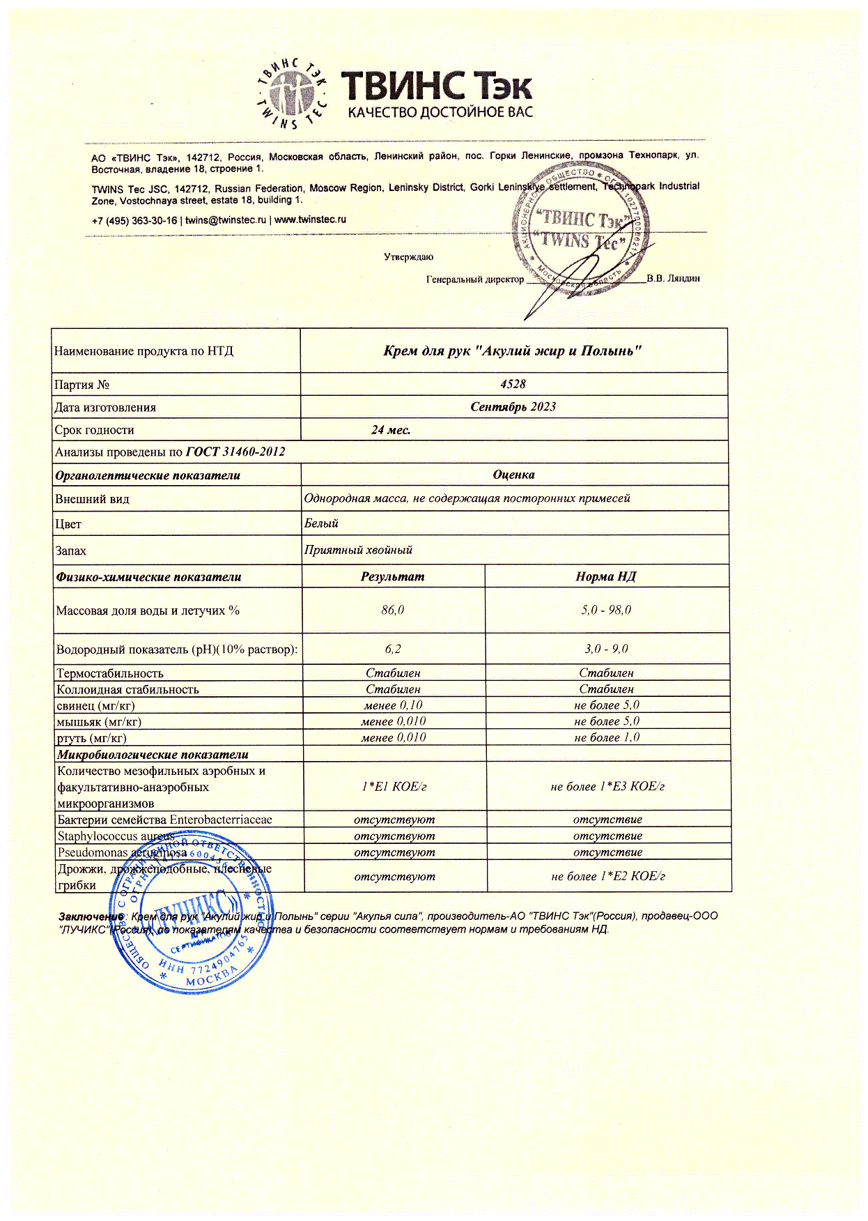 Паспорт №092023